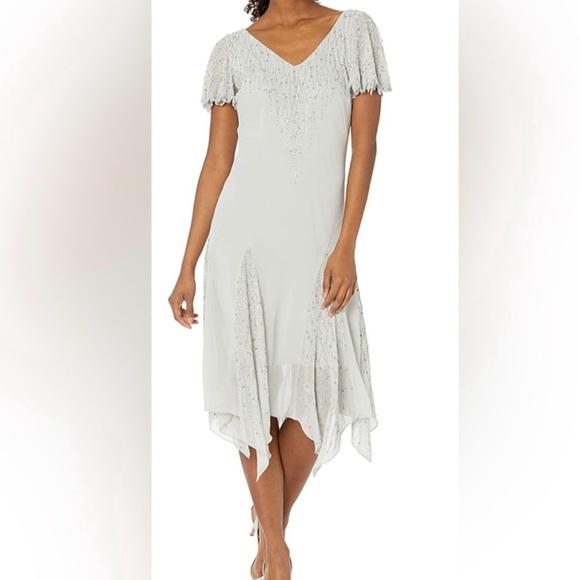 JKARA Dresses & Skirts - 837- NWT JKARA NY Short Beaded Dress